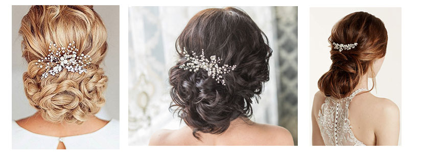 Bridal hair combs