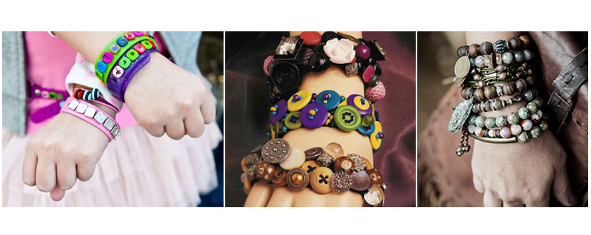 Button bracelets