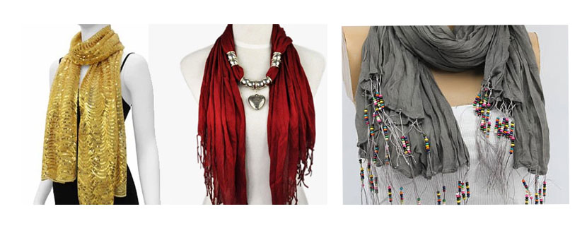 beaded scarves