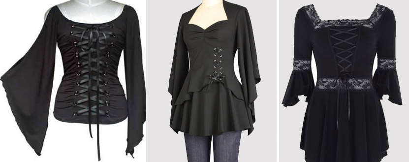 Gothic Corset Tops