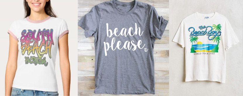 Graffiti Beach T-shirts